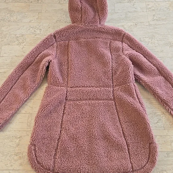 NWT L.L. Bean Sherpa Mountain Pile Fleece Coat Jacket Size Small Petite SP - Picture 6 of 12